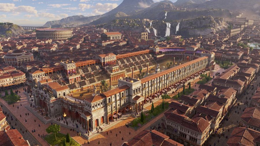 Anno 117's Hippodrome DLC turns a single building into a chaotic, satisfying production challenge Anno 117's Hippodrome DLC turns a single building into a chaotic, satisfying production challenge