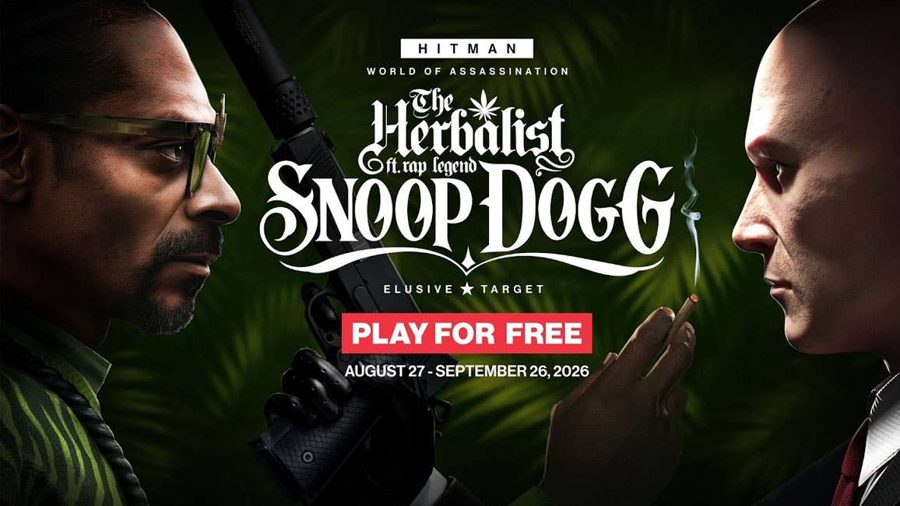 Snoop Dogg arrives as a Hitman Elusive Target from 27th August in a free mission