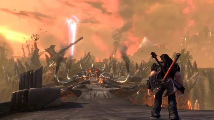 Double Fine sets $100 million Kickstarter stretch goal to make Brutal Legend 2 Double Fine sets $100 million Kickstarter stretch goal to make Brutal Legend 2